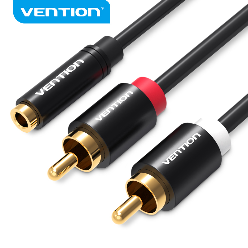 Home Cinema Amplifier - Vention ジャック 3.5mm メス - 2RCA
