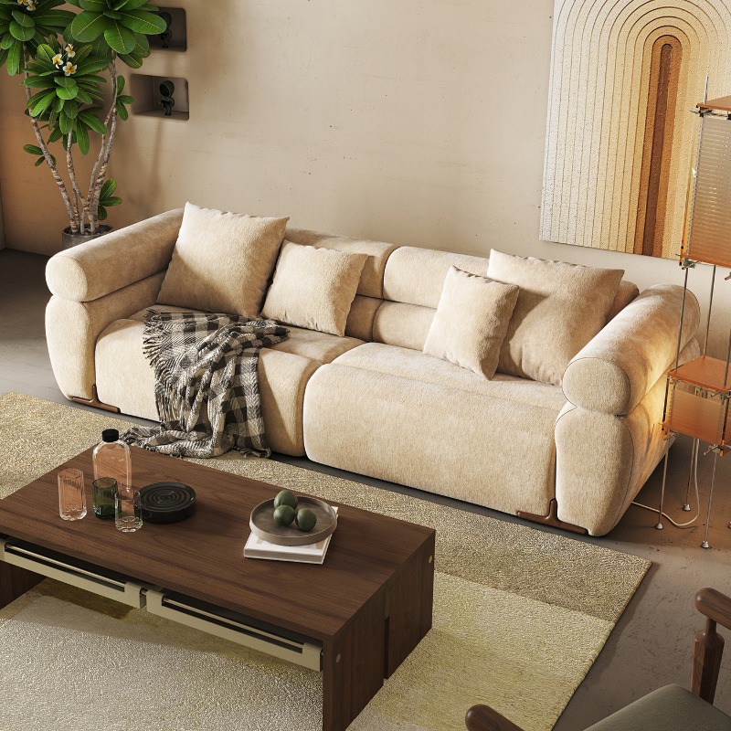 Home Cinema Luxury - 北欧風シネマリビングルームソファ 経済的な大人用リラックスソファ 高級クッション 家庭用家具