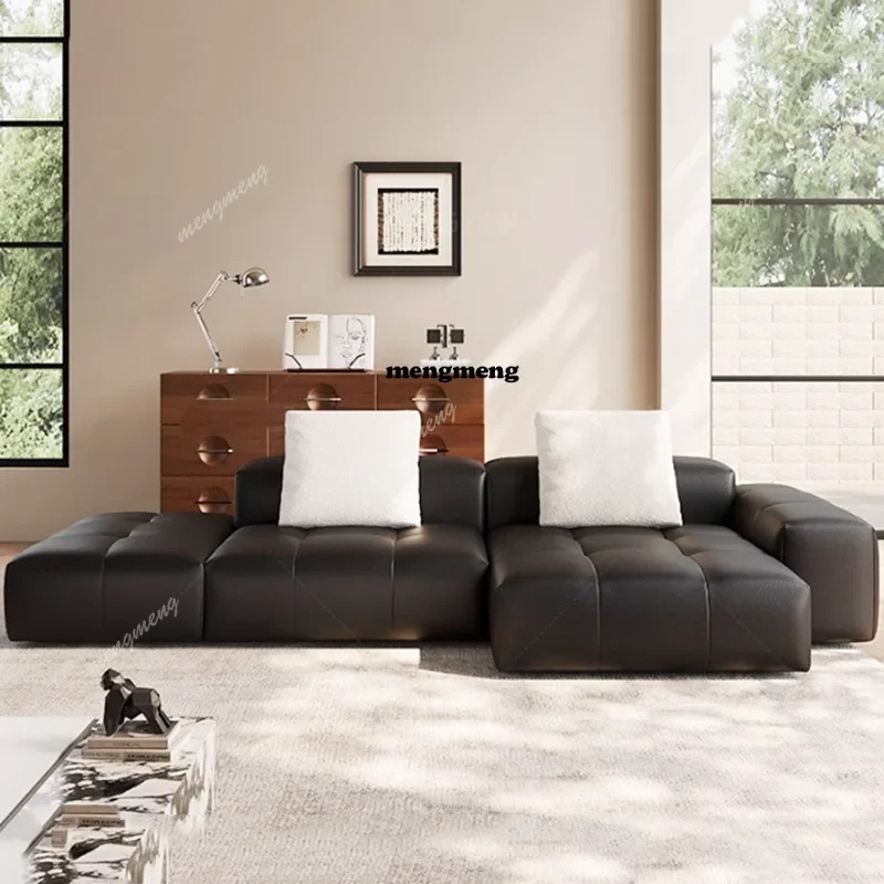 Home Cinema Room Design - 北欧革圧縮ソファミニマリスト高級リラックスアームチェアシネマ圧縮ソファ寝室デザインムービーズ家庭用家具