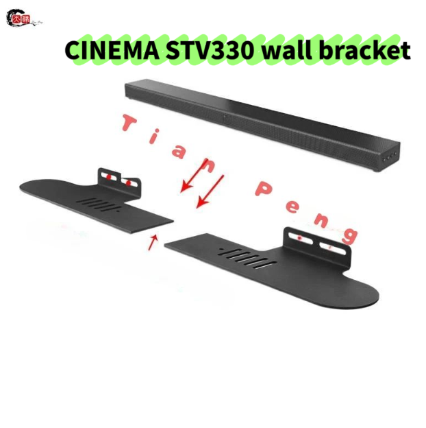 Home Cinema Of Soundbar - WYORESY JBL CINEMA STV330 サウンドバー分割壁マウントブラケット高耐久金属ホルダーホームシアター