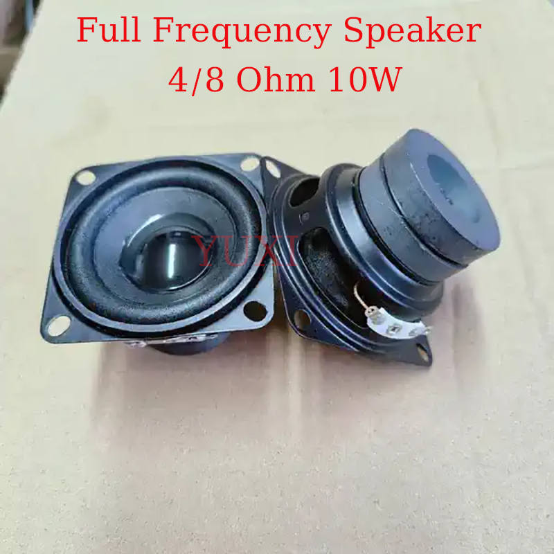 Home Cinema Amplifier - Yuxi-ポータブルスピーカードライバー、フルレンジサウンドスピーカー、ホームシアター用アンプ、DIY、4オーム、8オーム、10W、2インチ、1個
