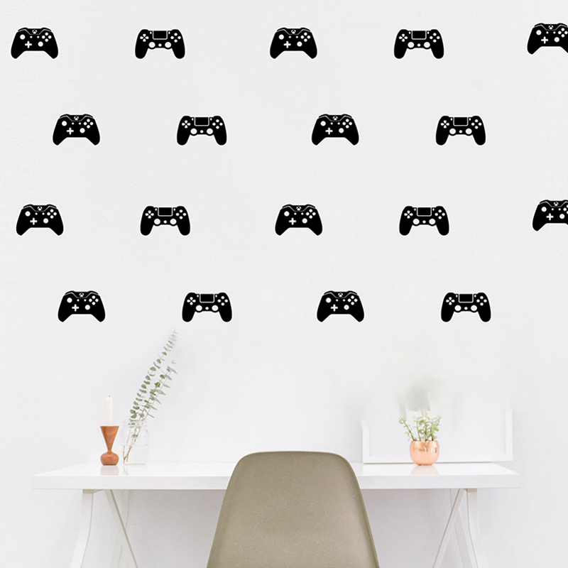 40 個セットスイッチコントローラービデオゲームウォールステ - Home Cinema Wall Panels のレビューと価格