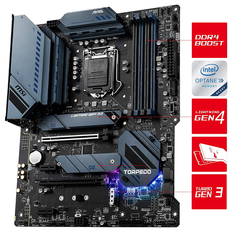 MSI MAG Z590 TORPEDO ゲーミングマザーボ - Home Cinema Video Processor のレビューと価格