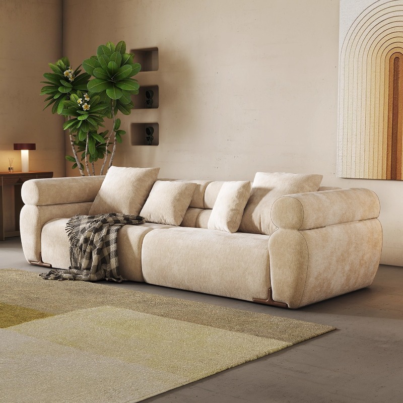 北欧風シネマリビングルームソファ 経済的な大人用リラックスソ - Home Cinema Luxury のレビューと価格
