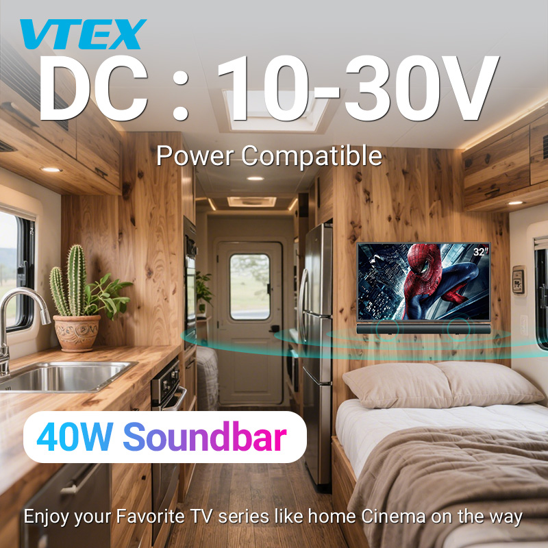 32インチ Web OS搭載 RVテレビ 40Wサウンドバー - Home Cinema Of Soundbar のレビューと価格