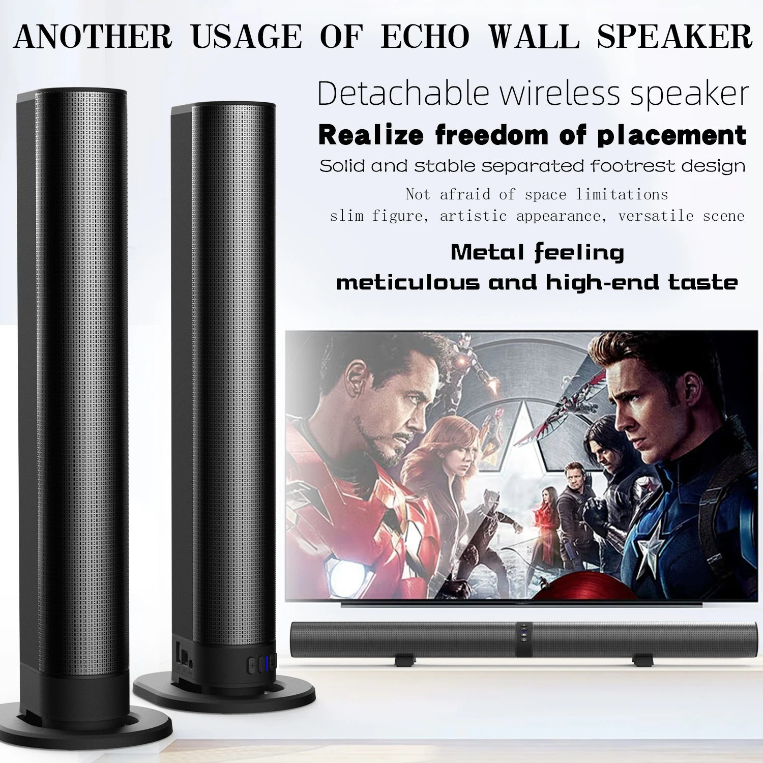 FM サウンドバー テレビ Bluetooth スピーカー  - Home Cinema Of Soundbar のレビューと価格