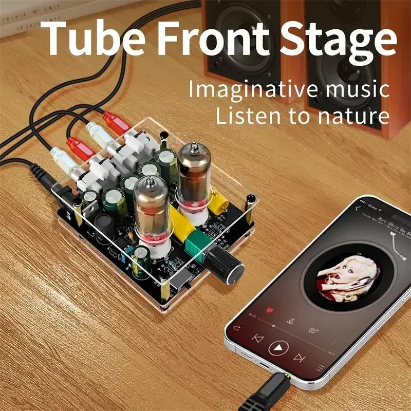 アップグレードされた 6K4 真空管プリアンプアンプ HiF - Home Cinema Amplifier のレビューと価格