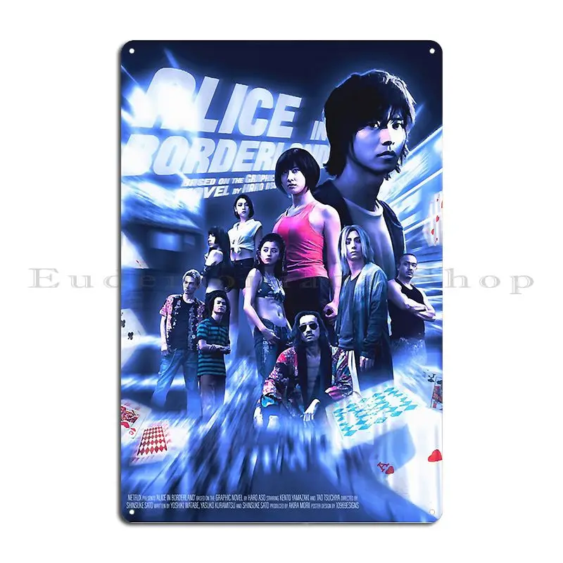 アリス・イン・ボーダーランド プレミアムメタルサイン ウォー - Home Cinema Wall Design のレビューと価格