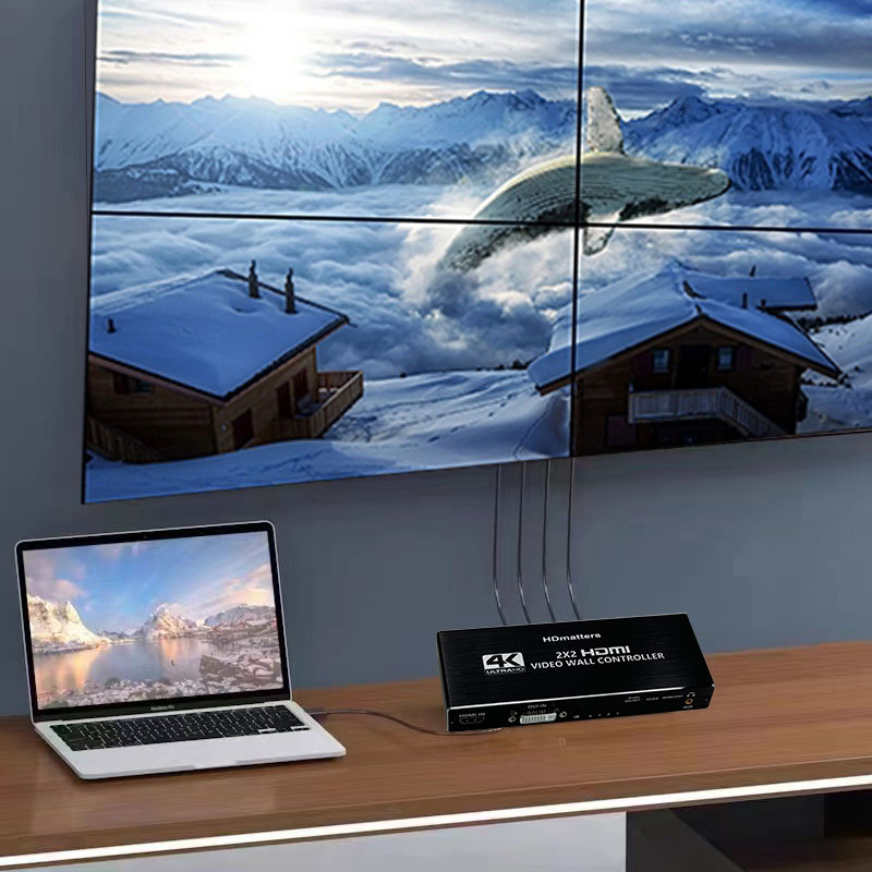 4K HDMI ビデオ ウォール コントローラー 3X3/2 - Home Cinema Wall Panels のレビューと価格