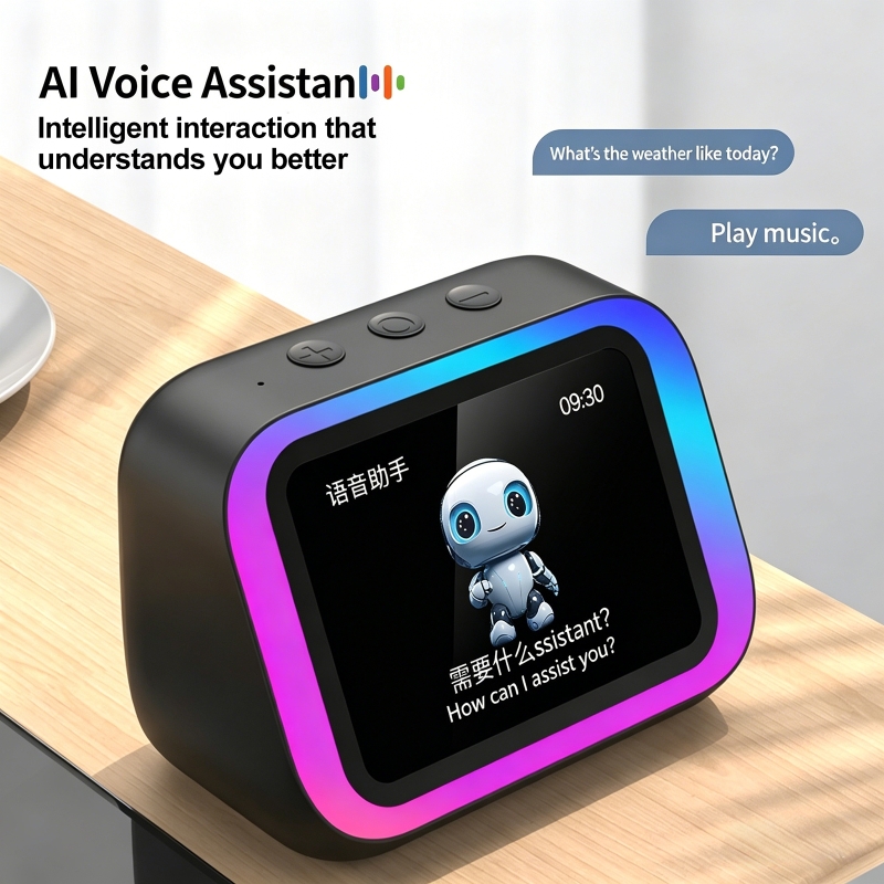 AI音声アシスタント Bluetoothスピーカー RGBカ - Home Cinema In のレビューと価格