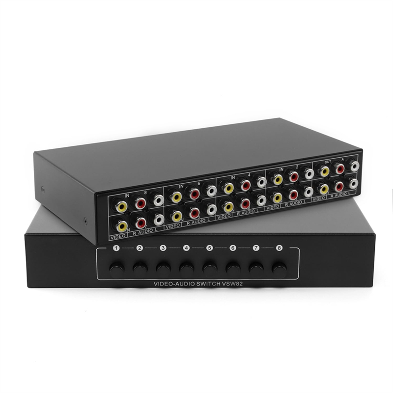 A73E-8 入力 2 出力オーディオビデオスイッチ 8 ウ - Home Cinema Video Processor のレビューと価格