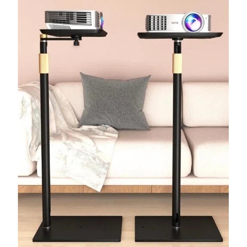 ポータブルプロジェクターフロアスタンド高さ調節可能なプロジェ - Home Cinema In のレビューと価格