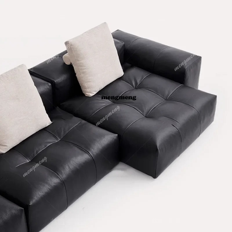北欧革圧縮ソファミニマリスト高級リラックスアームチェアシネマ - Home Cinema Room Design のレビューと価格