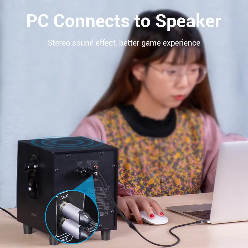 Vention RCA ケーブル 1.5 メートル 2 メー - Home Cinema Amplifier のレビューと価格