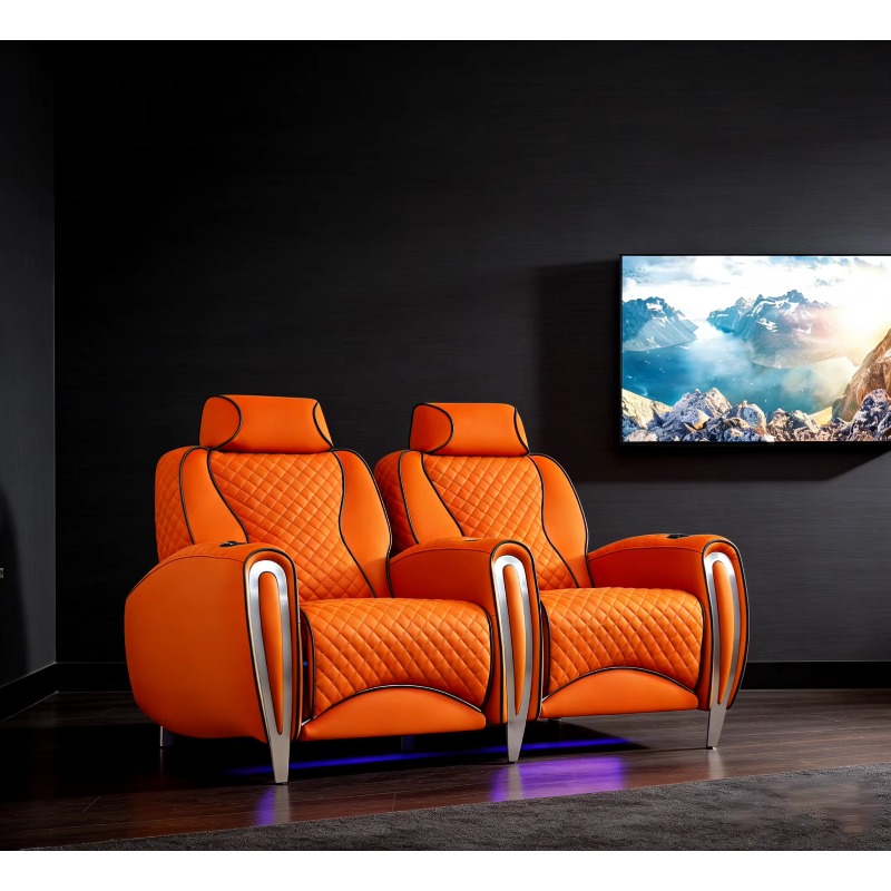 高級電動宇宙カプセルホームシアターソファ、プライベートヴィラ - Home Cinema Luxury のレビューと価格