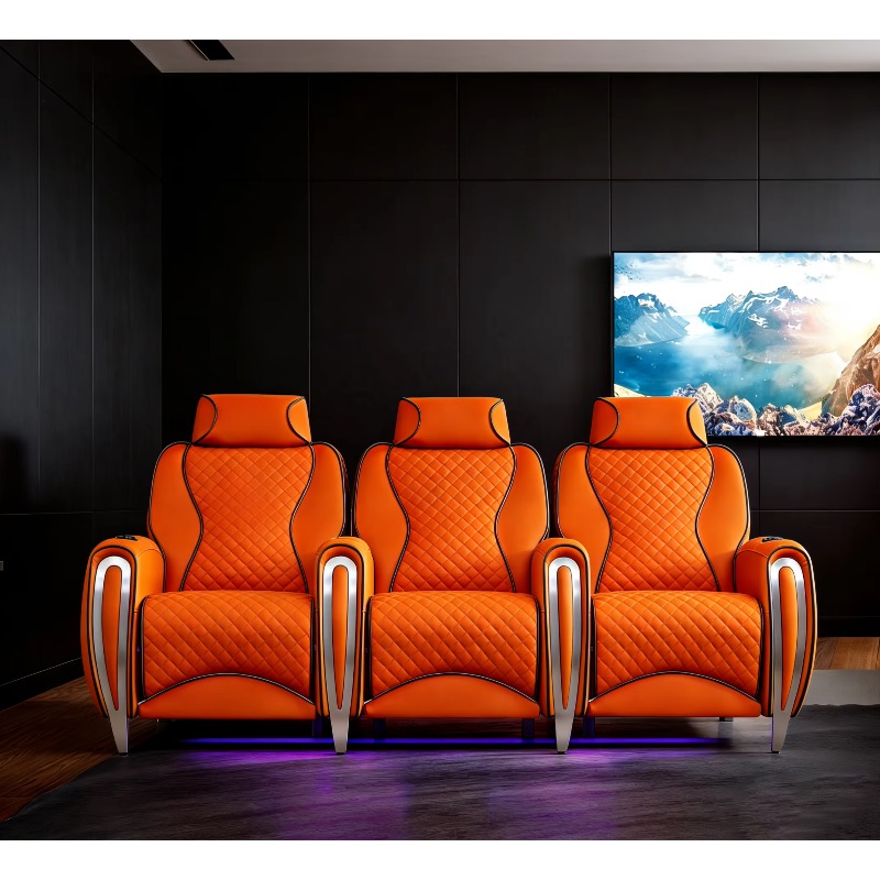 高級電動宇宙カプセルホームシアターソファ、プライベートヴィラ - Home Cinema Luxury のレビューと価格