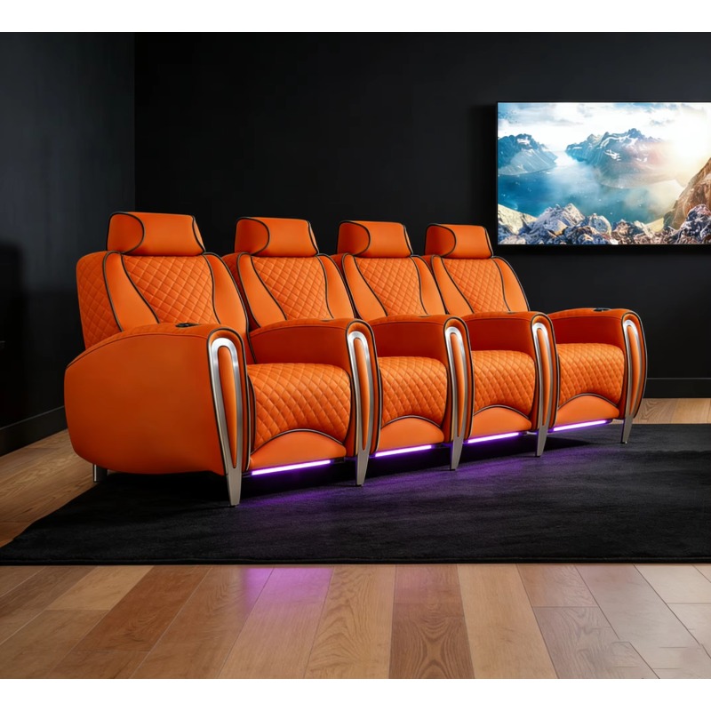 高級電動宇宙カプセルホームシアターソファ、プライベートヴィラ - Home Cinema Luxury のレビューと価格