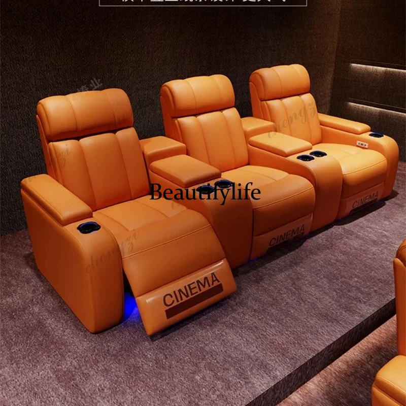 G153 高級本革電動リクライニングシネマチェア（カップホル - Home Cinema Luxury のレビューと価格