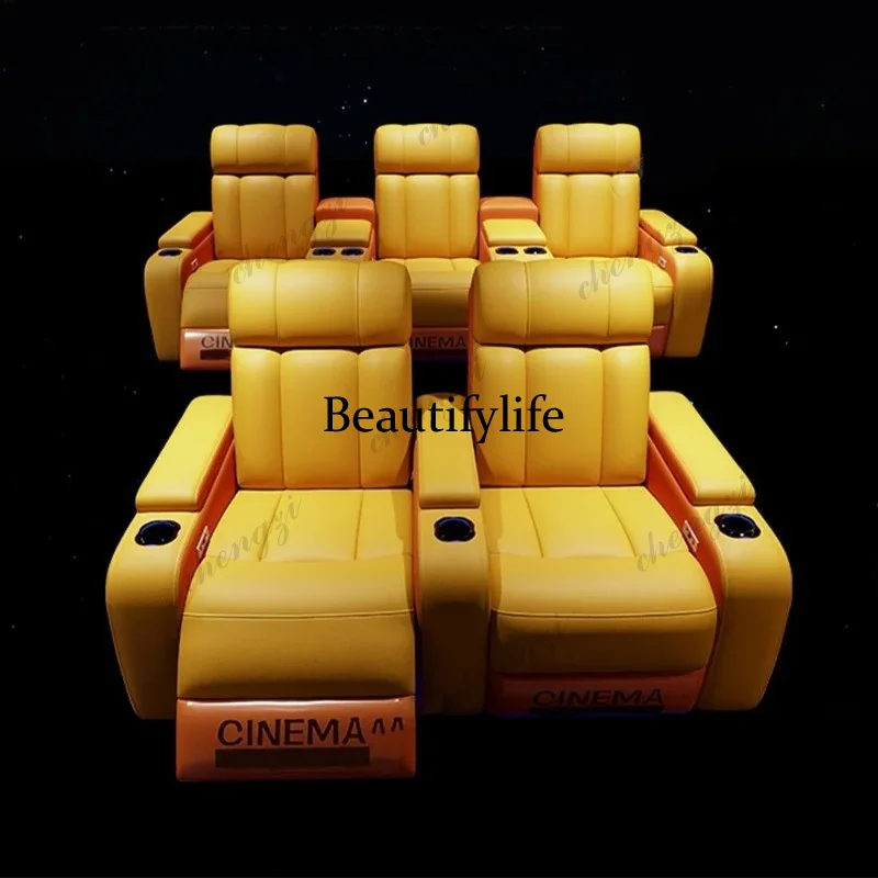G153 高級本革電動リクライニングシネマチェア（カップホル - Home Cinema Luxury のレビューと価格