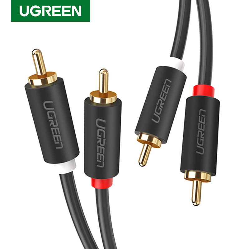 Ugreen-オーディオケーブルオス-オス,金メッキ,2m, - Home Cinema Amplifier のレビューと価格