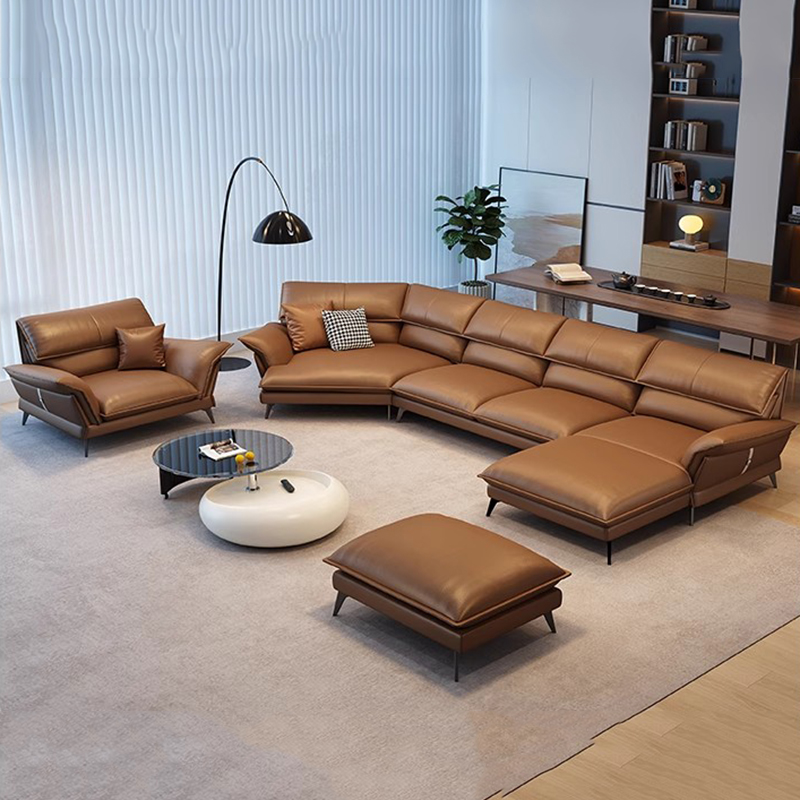 本革高級イタリア製ソファ 北欧モダン シネマ寝室用ソファ レ - Home Cinema Luxury のレビューと価格