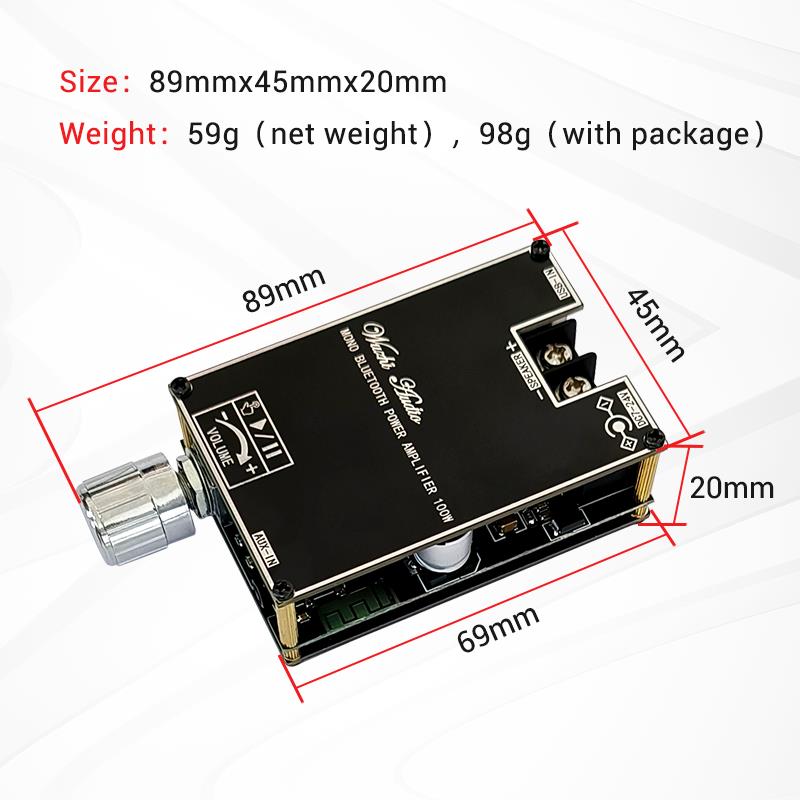 Bluetooth 5.1 TPA3116 D2 モノラル  - Home Cinema Amplifier のレビューと価格