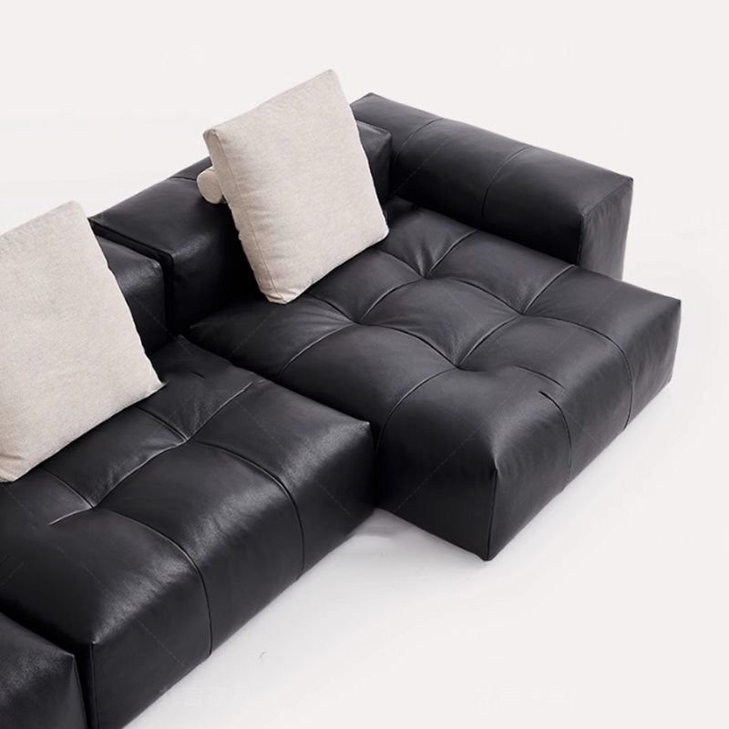 北欧レザー圧縮ソファミニマリスト高級リラックスアームチェアシ - Home Cinema Luxury のレビューと価格