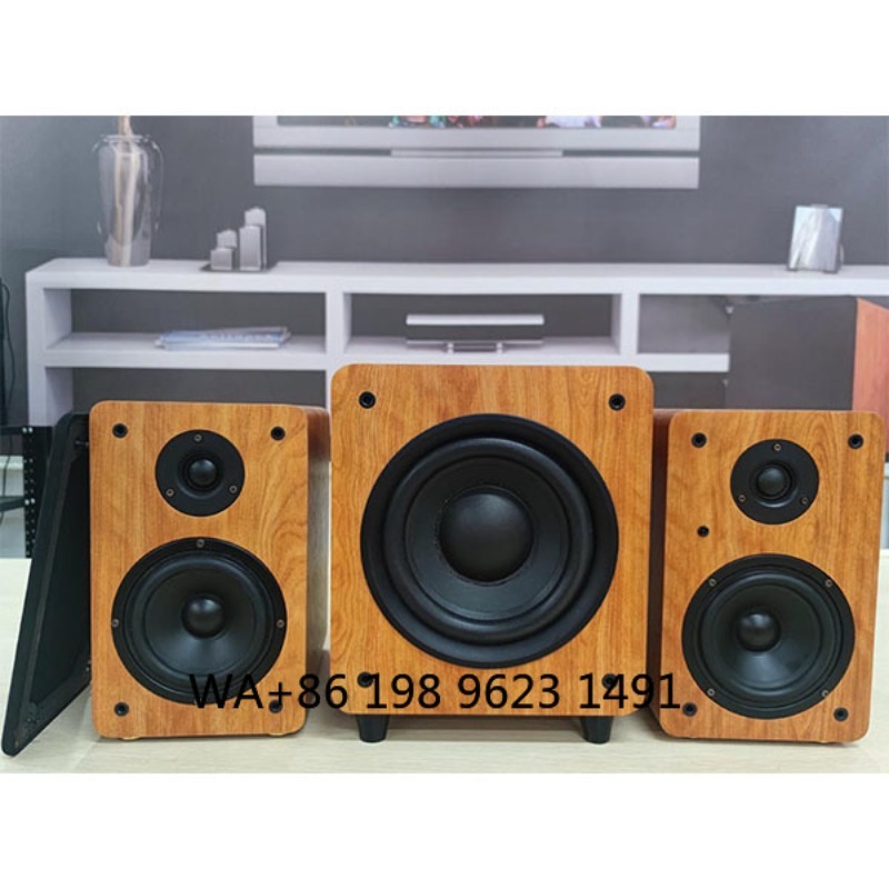 8インチ150W RMS木製パワードサブウーファースピーカー - Home Cinema In のレビューと価格