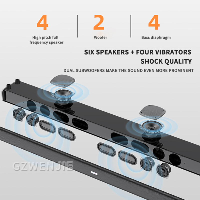 ホームシアターエコーウォールTVサウンドバー 長さ99cm  - Home Cinema Of Soundbar のレビューと価格