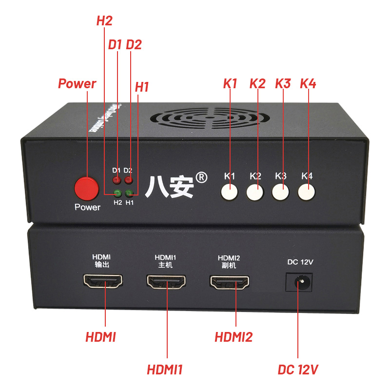 BAAN 6th フューザー ビデオ オーバーレイ ボックス - Home Cinema Video Processor のレビューと価格