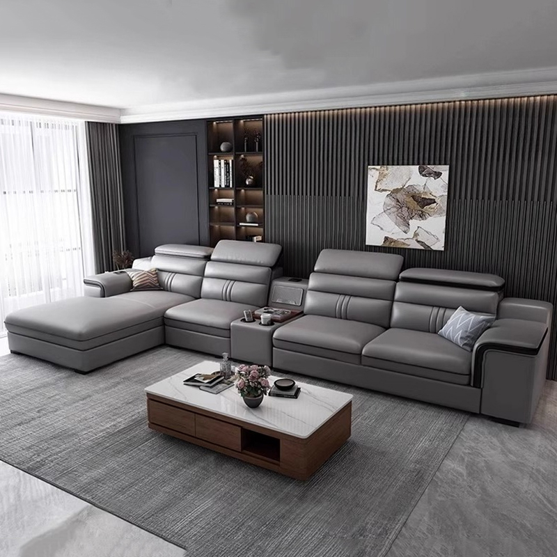 高級イタリア製小型アパートソファ多機能リクライニングシネマ怠 - Home Cinema Room Design のレビューと価格