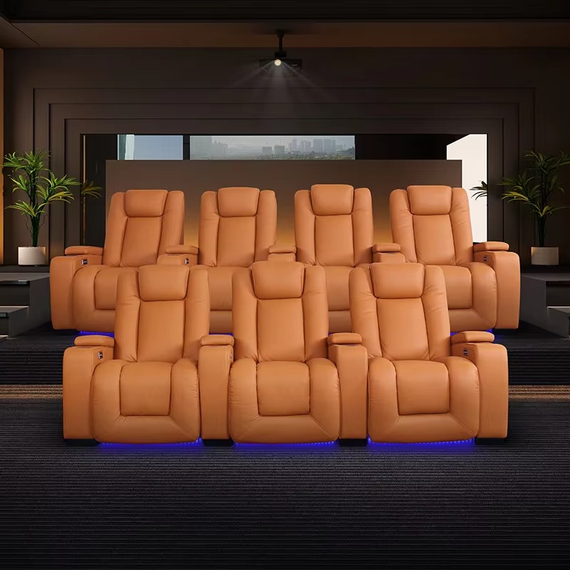 高級手動式シネマソファリクライニングシート、ホームシアター、 - Home Cinema Luxury のレビューと価格
