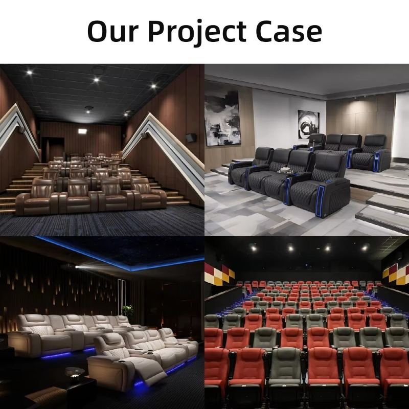 高級手動式シネマソファリクライニングシート、ホームシアター、 - Home Cinema Luxury のレビューと価格