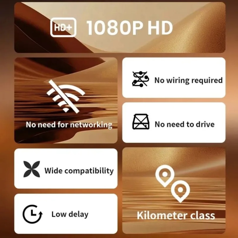 デュアルアンテナ 1000M ワイヤレス HDMI 互換送信 - Home Cinema In のレビューと価格