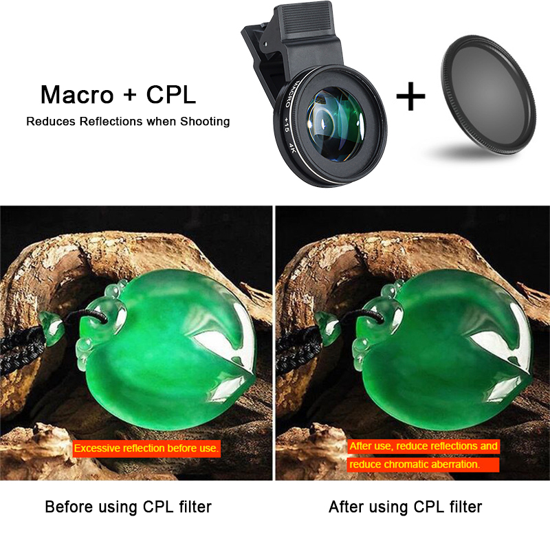 15X/30X マクロレンズ電話カメラレンズキット CPL/ - Home Cinema Blu Ray Sony のレビューと価格