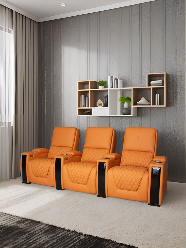モダンラグジュアリーリクライニングホームシアターソファVIP - Home Cinema Luxury のレビューと価格