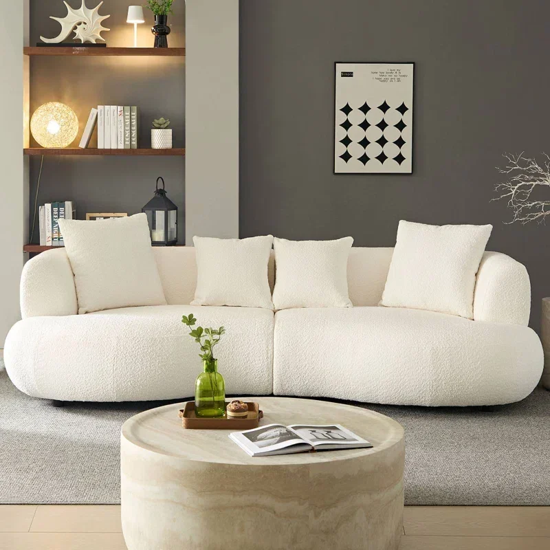 ラウンジダブルリビングルームソファ女の子用快適多機能ソファシ - Home Cinema Room Design のレビューと価格
