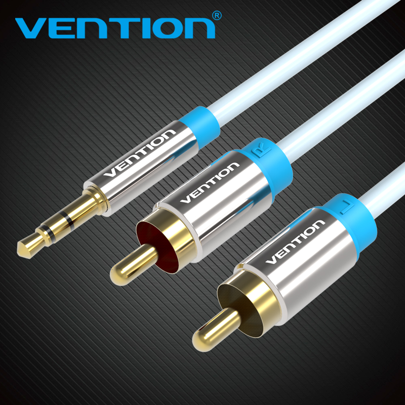 Vention RCA ケーブル 3.5 に 2rca オー - Home Cinema Amplifier のレビューと価格