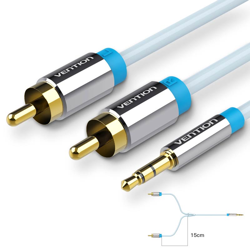 Vention RCA ケーブル 3.5 に 2rca オー - Home Cinema Amplifier のレビューと価格
