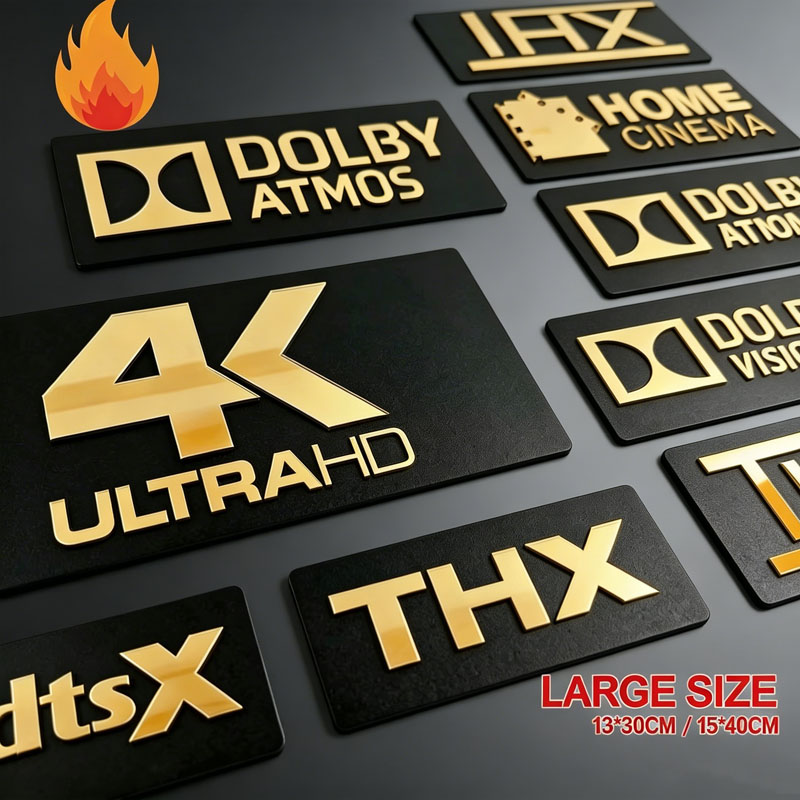 ゴールドミラー3Dホームシネマサイン |   4KウルトラH - Home Cinema Dts X のレビューと価格